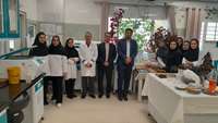 حضور مسئولین معاونت درمان در بیمارستان کوثر، امیرالمومنین و 15 خرداد به مناسبت روز جهانی آزمایشگاه 