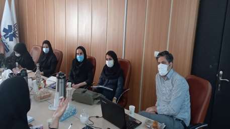  برگزاری جلسه کارگروه کنترل عفونت اداره پرستاری دانشگاه 