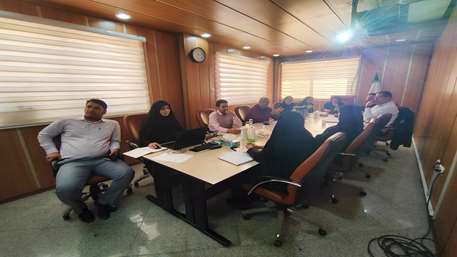 جلسه بررسی اسناد بیمارستانی 
